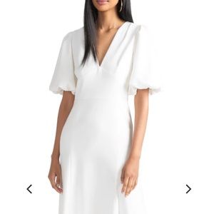 Shoshanna Canyon dress, white, size 12 NWT